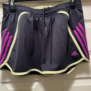 Adidas ladies gym shorts.